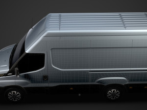 iveco daily van l3h3 2020 3D 模型