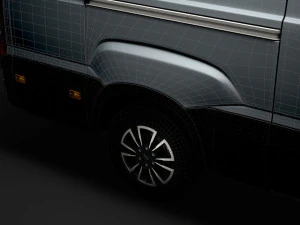 iveco daily van l3h3 2020 3D Model