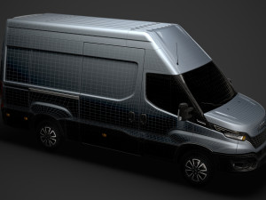 iveco daily van l3h3 2020 3D 模型