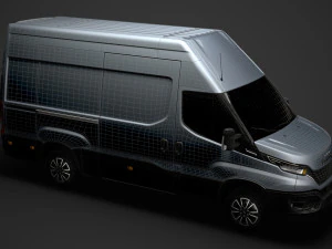 iveco daily van l3h3 2020 3D Model