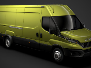 iveco daily van l4h2 2020 3D Model