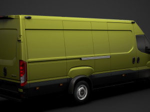 iveco daily van l4h2 2020 Modelo 3D