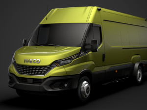 iveco daily van l4h2 2020 Modelo 3D