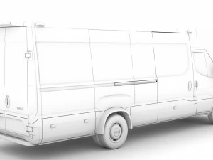 iveco daily van l4h2 2020 Modello 3D