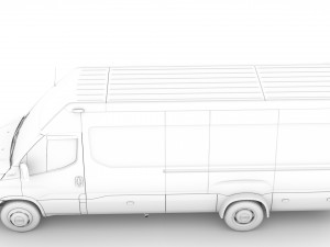 iveco daily van l4h2 2020 Modelo 3D