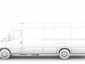 iveco daily van l4h2 2020 Modelo 3D