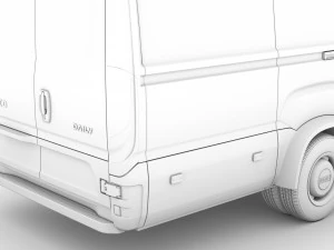 iveco daily van l4h2 2020 Modello 3D