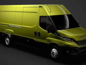 iveco daily van l4h2 2020 Modello 3D