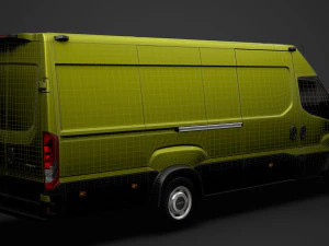 iveco daily van l4h2 2020 Modello 3D