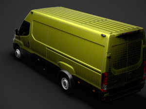 iveco daily van l4h2 2020 Modelo 3D