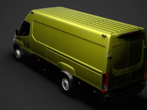iveco daily van l4h2 2020 Modello 3D