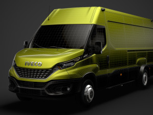 iveco daily van l4h2 2020 Modelo 3D