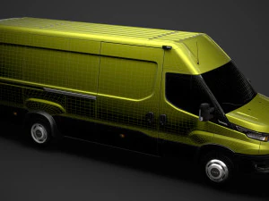 iveco daily van l4h2 2020 Modello 3D