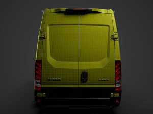 iveco daily van l4h2 2020 Modello 3D