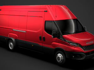 iveco daily van l4h3 2020 3Dモデル