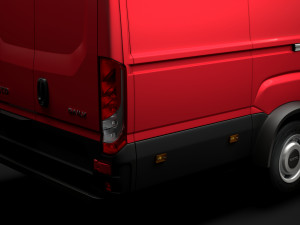 iveco daily van l4h3 2020 3D मॉडल