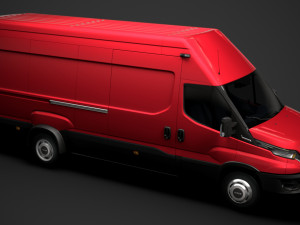 iveco daily van l4h3 2020 3D मॉडल