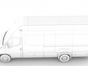 iveco daily van l4h3 2020 3D मॉडल