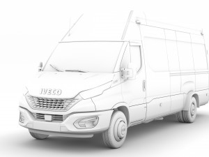 iveco daily van l4h3 2020 3D मॉडल