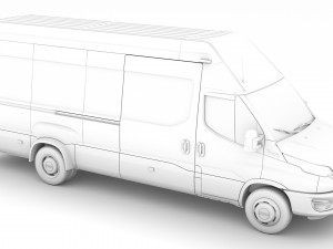 iveco daily van l4h3 2020 3D मॉडल