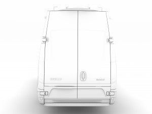 iveco daily van l4h3 2020 3D मॉडल