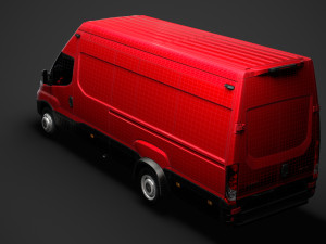 iveco daily van l4h3 2020 3D मॉडल