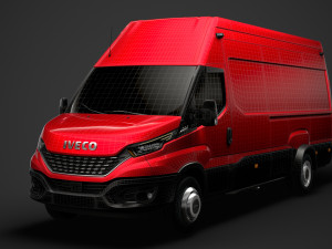 iveco daily van l4h3 2020 3D मॉडल