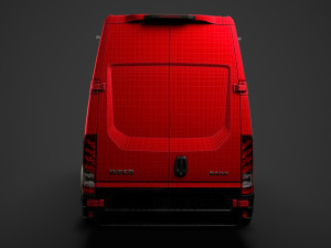 iveco daily van l4h3 2020 3D मॉडल