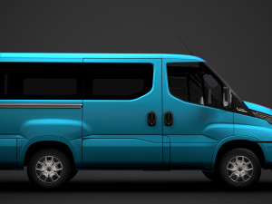 iveco daily window van l1h1 2020 Modello 3D
