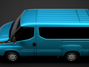 iveco daily window van l1h1 2020 Modello 3D