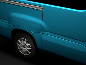 iveco daily window van l1h1 2020 Modello 3D