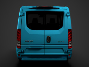 iveco daily window van l1h1 2020 Modello 3D