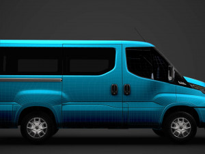 iveco daily window van l1h1 2020 Modello 3D
