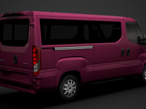 iveco daily window van l2h1 2020 3D-Modell