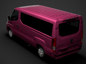 iveco daily window van l2h1 2020 3D-Modell