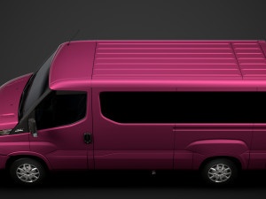iveco daily window van l2h1 2020 3D-Modell