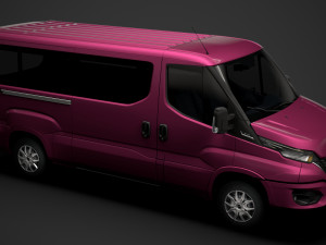 iveco daily window van l2h1 2020 3D-Modell
