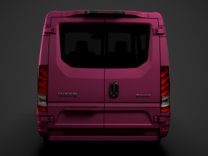 iveco daily window van l2h1 2020 3D-Modell