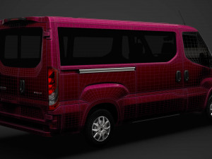 iveco daily window van l2h1 2020 3D-Modell