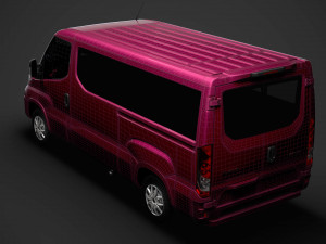 iveco daily window van l2h1 2020 3D-Modell
