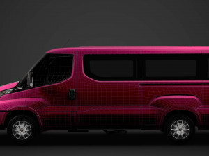 iveco daily window van l2h1 2020 3D-Modell