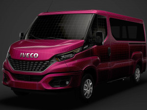 iveco daily window van l2h1 2020 3D-Modell