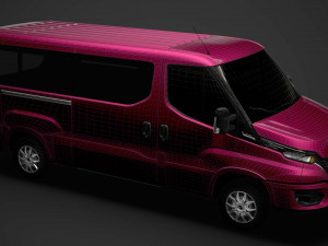 iveco daily window van l2h1 2020 3D-Modell