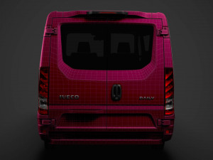 iveco daily window van l2h1 2020 3D-Modell