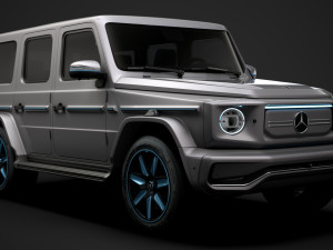 mercedes benz eqg 2022 3D 模型