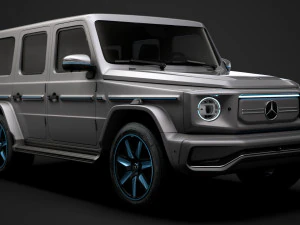 梅赛德斯&middot;奔驰 EQG 2022 3D 模型