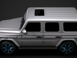 mercedes benz eqg 2022 Model 3D