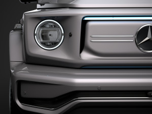 mercedes benz eqg 2022 Model 3D
