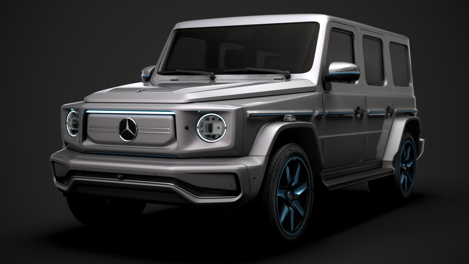 Mercedes Benz EQG 2022 3D Model in SUV 3DExport
