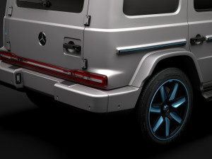 mercedes benz eqg 2022 Model 3D
